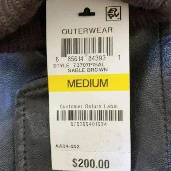 TASSO ELBA Men’s Sable Brown Pisa Jacket Size Medium - Picture 12 of 12